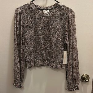 NWT, Urban Romantics, Long Sleeve Blouse